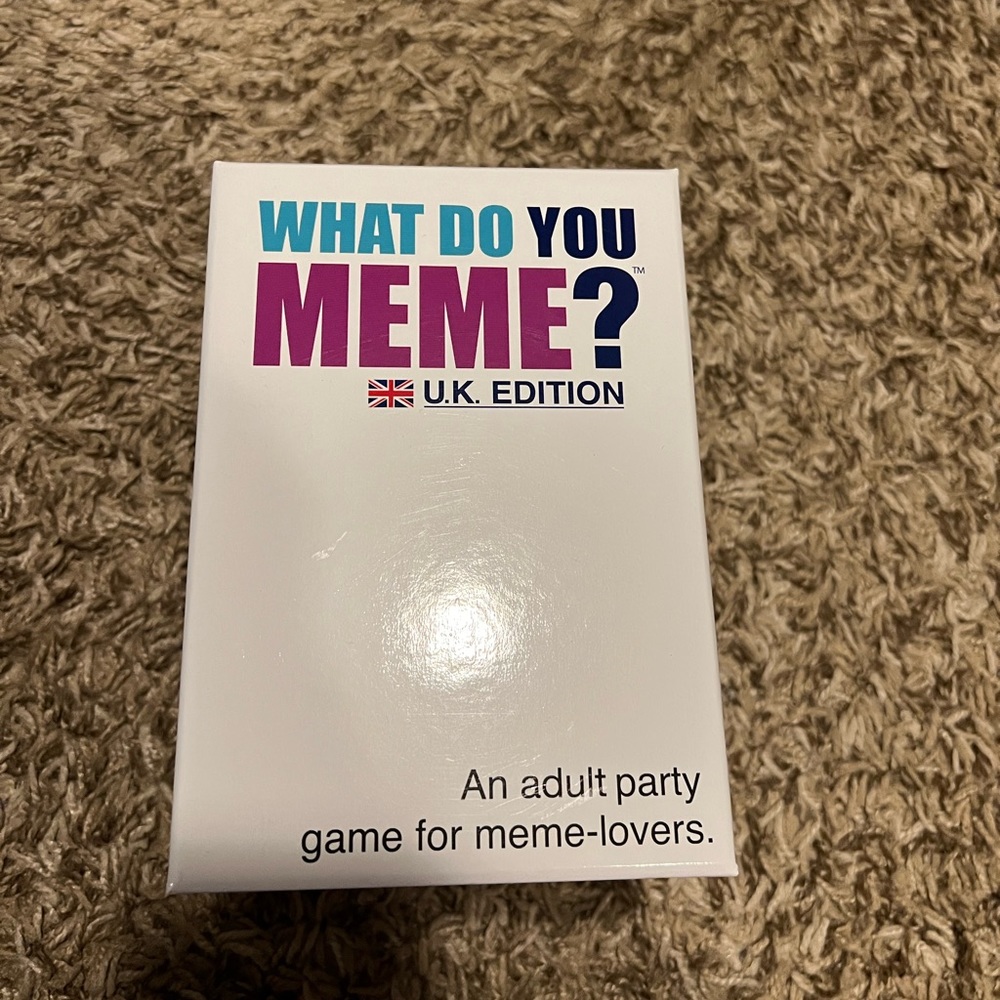 British Edition of What Do You Meme!